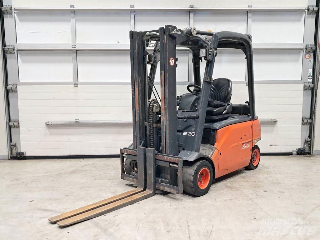 Linde E20PL-01 전동 지게차