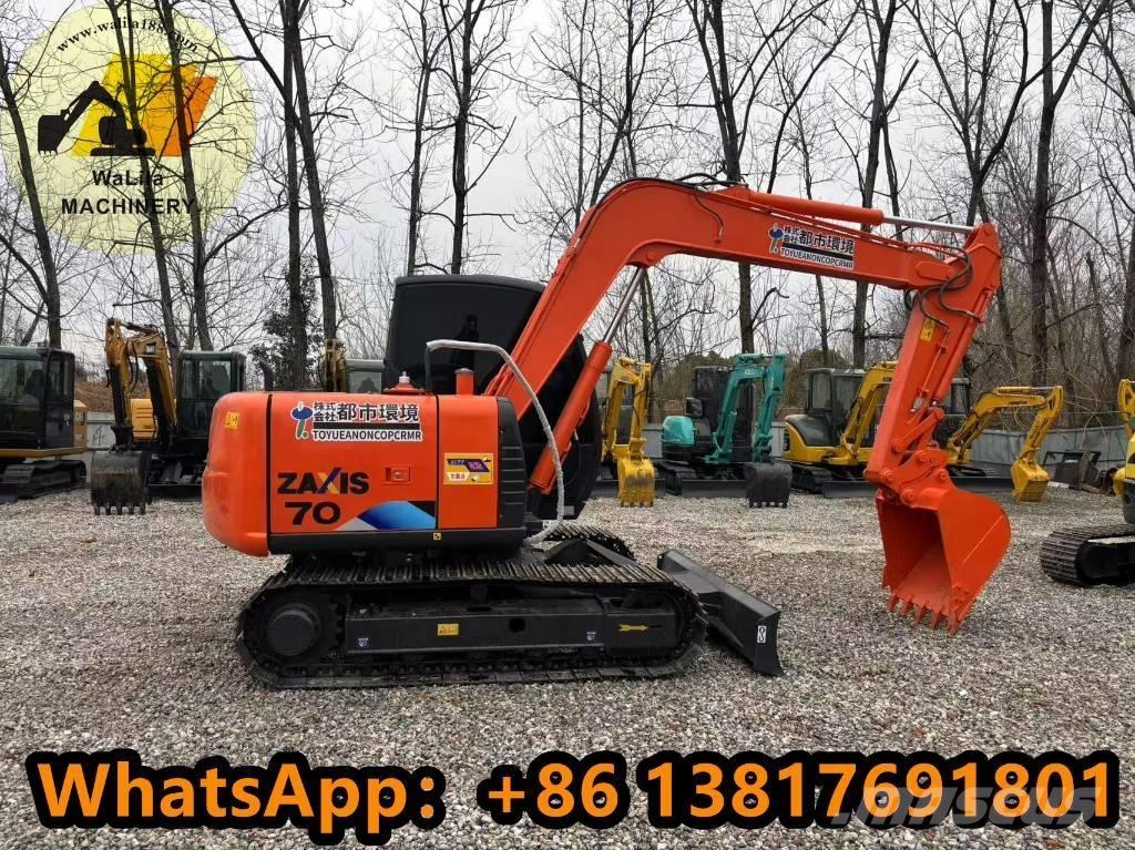 Hitachi ZX 70 소형 굴삭기 7톤 미만