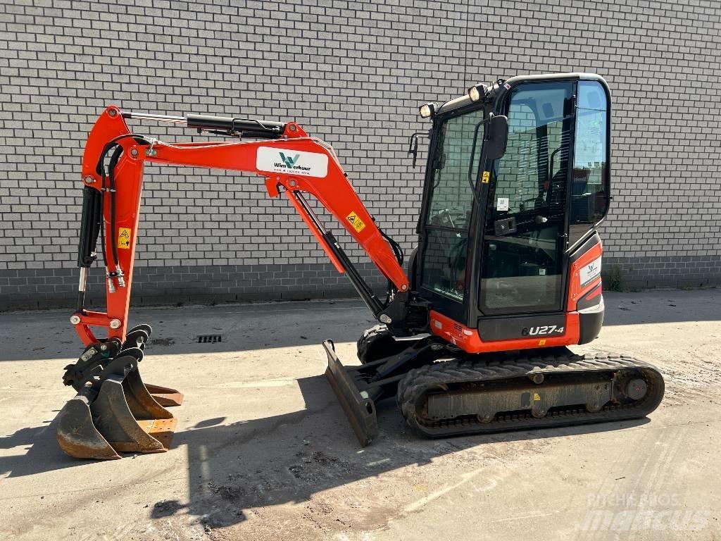 Kubota U 27-4 소형 굴삭기 7톤 미만