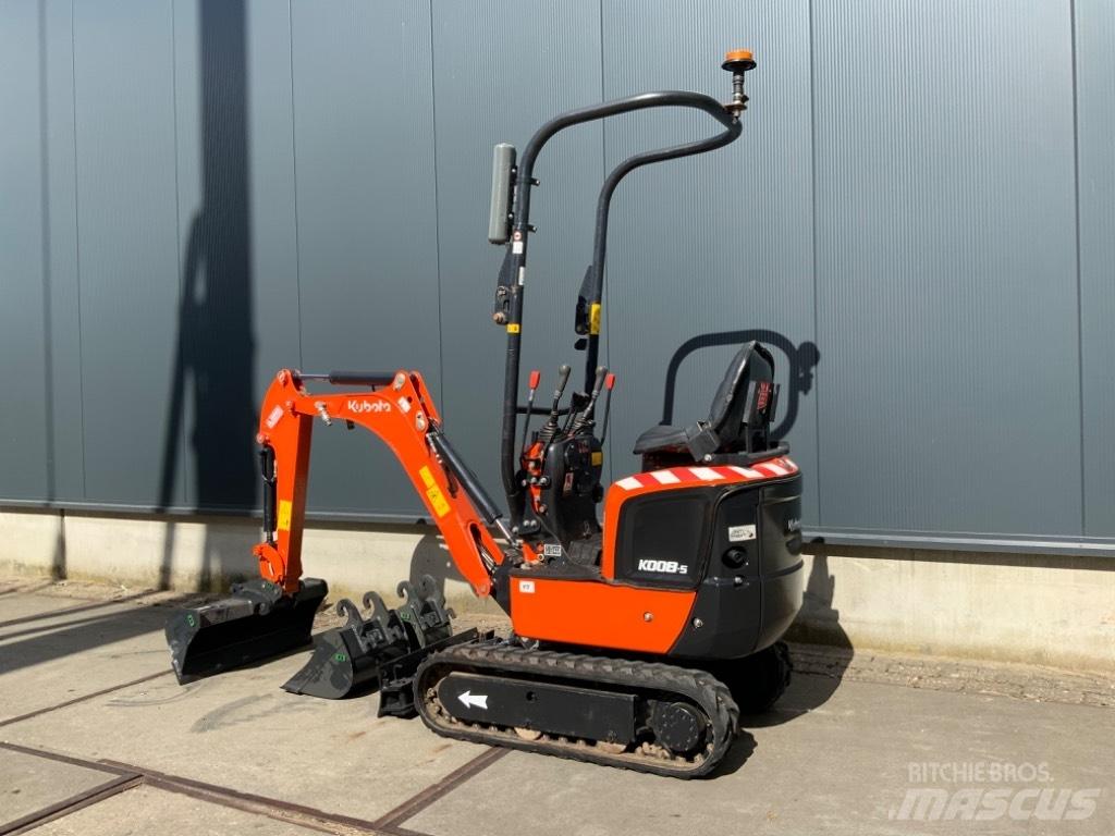 Kubota K008-5 소형 굴삭기 7톤 미만