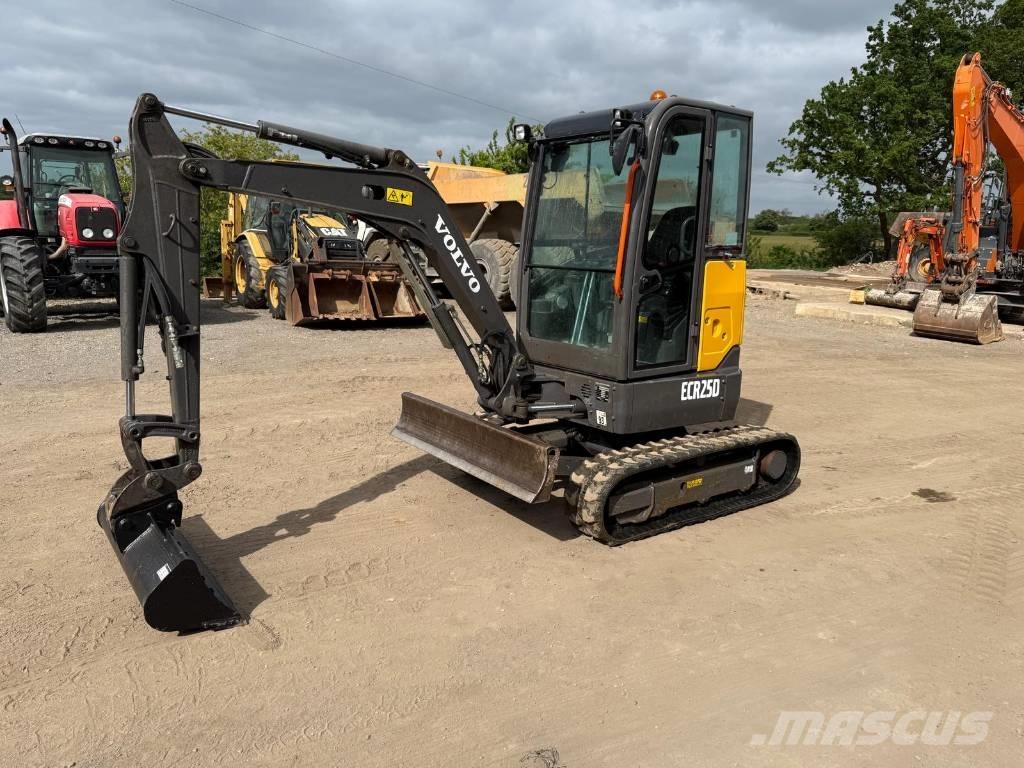 Volvo ECR 25 D 소형 굴삭기 7톤 미만