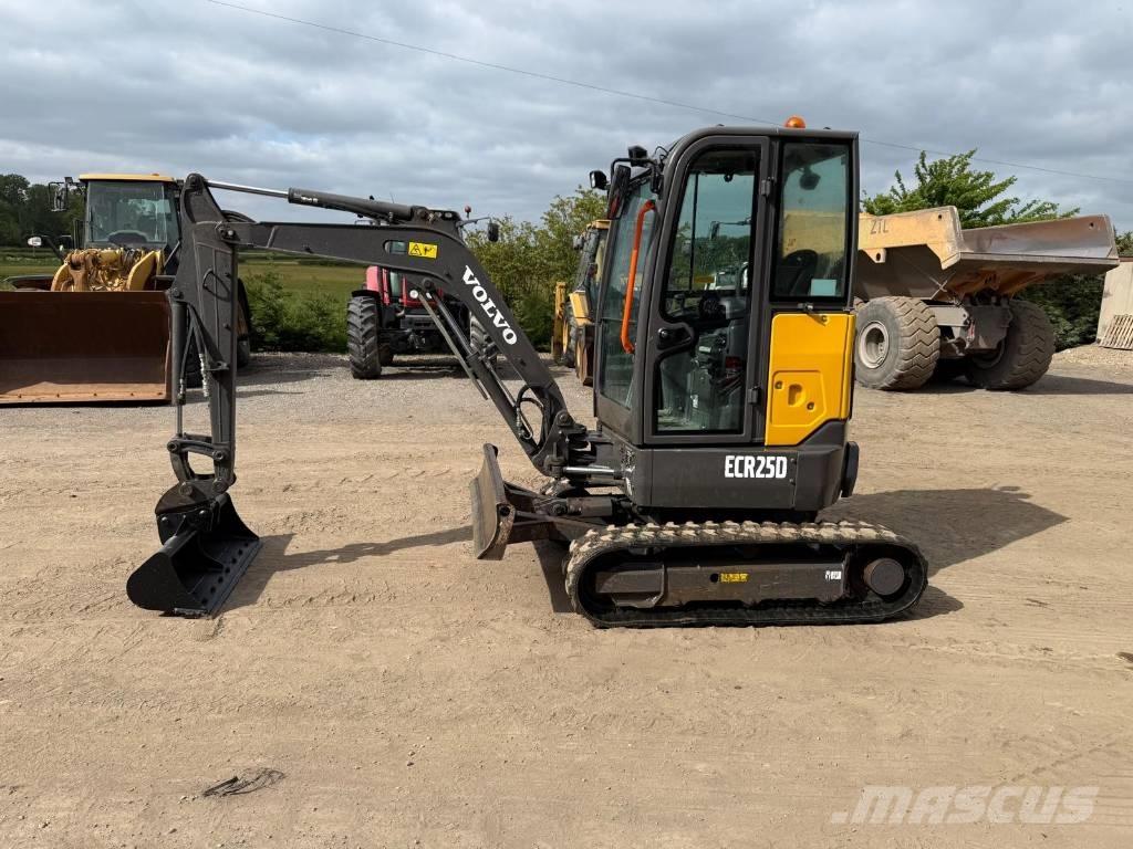 Volvo ECR 25 D 소형 굴삭기 7톤 미만