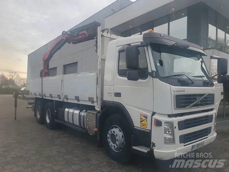 Volvo FM 400 플랫베드/드롭사이드 트럭