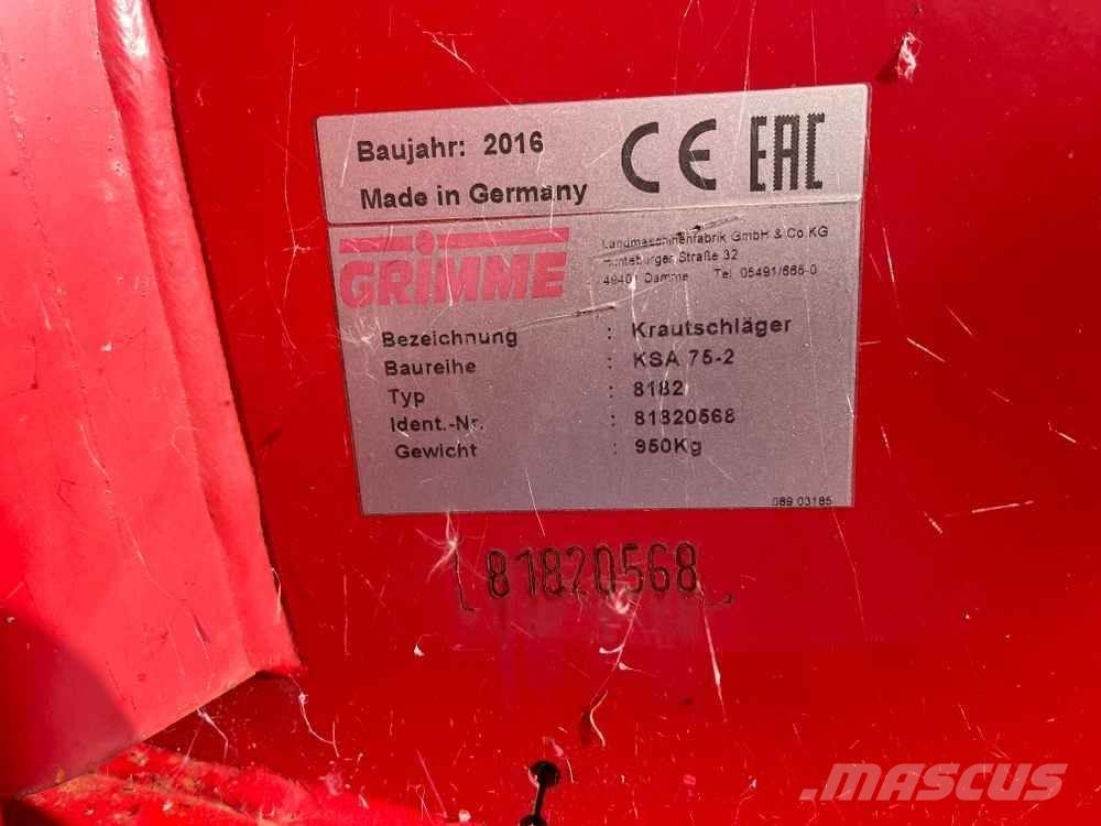 Grimme KSA 75-2 감자설비 - 기타