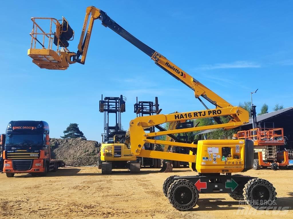 Haulotte HA16RTJ PRO 트럭 탑재 고소작업대
