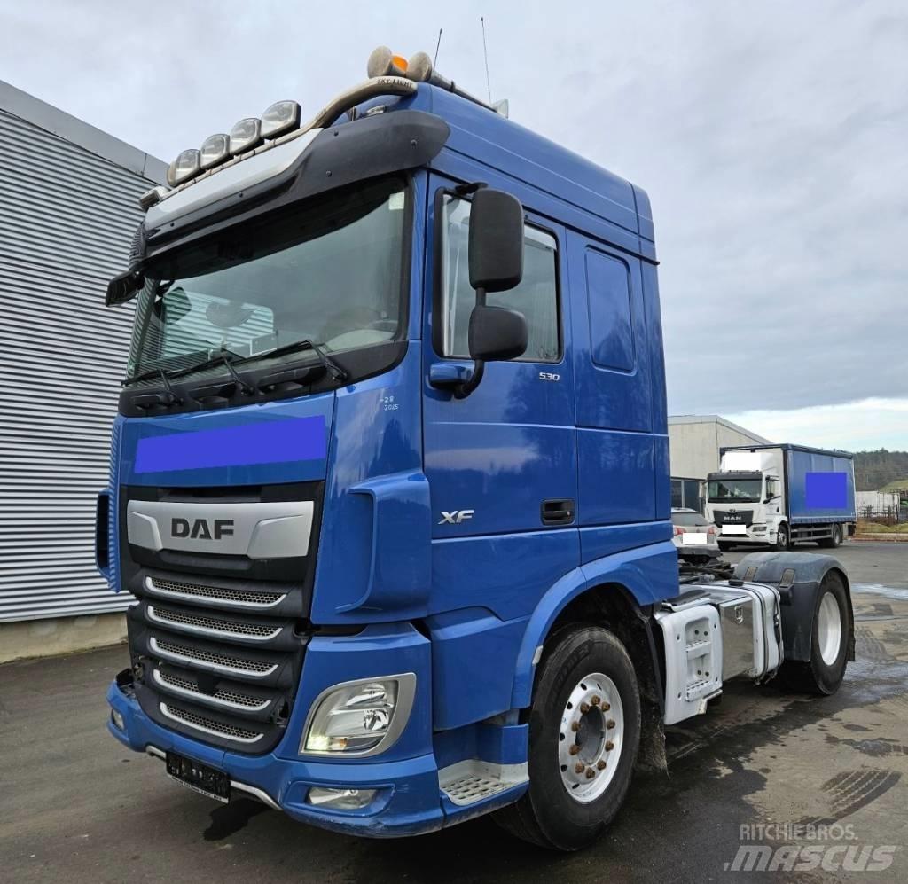 DAF XF 530 Unfall 트랙터 유닛