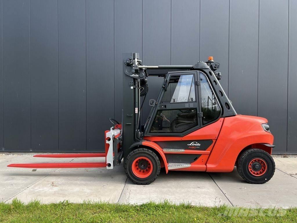 Linde H80D-03/900 디젤 지게차
