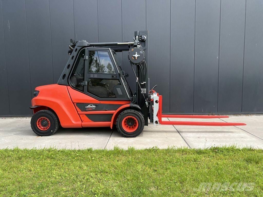 Linde H80D-03/900 디젤 지게차