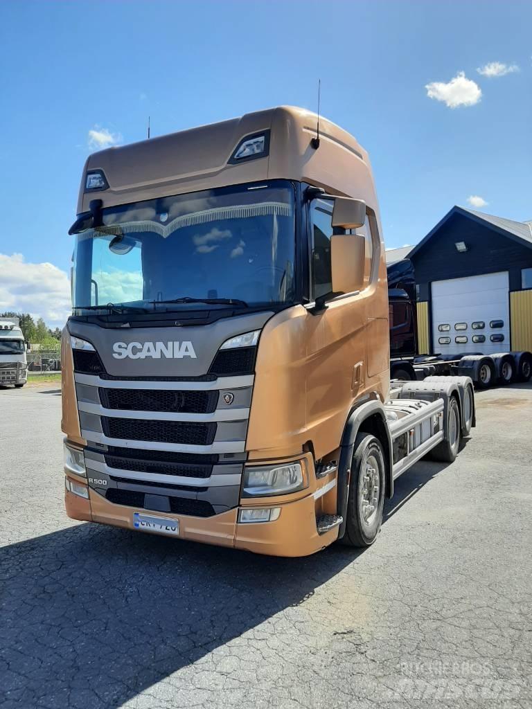 Scania R 500 새시 운전실 트럭