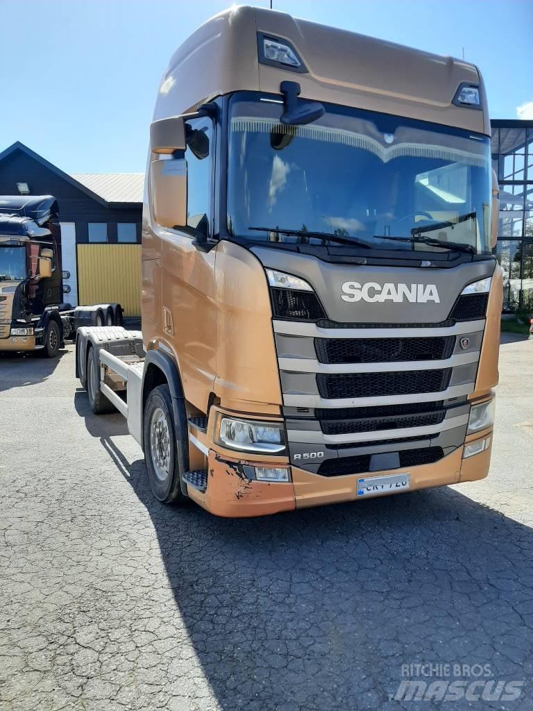 Scania R 500 새시 운전실 트럭
