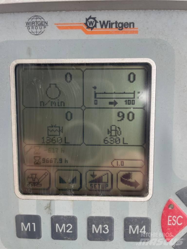 Wirtgen W 120 F 아스팔트 콜드 밀링 기계