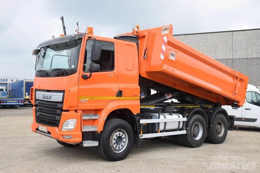 DAF CF 460 훅 리프트 트럭