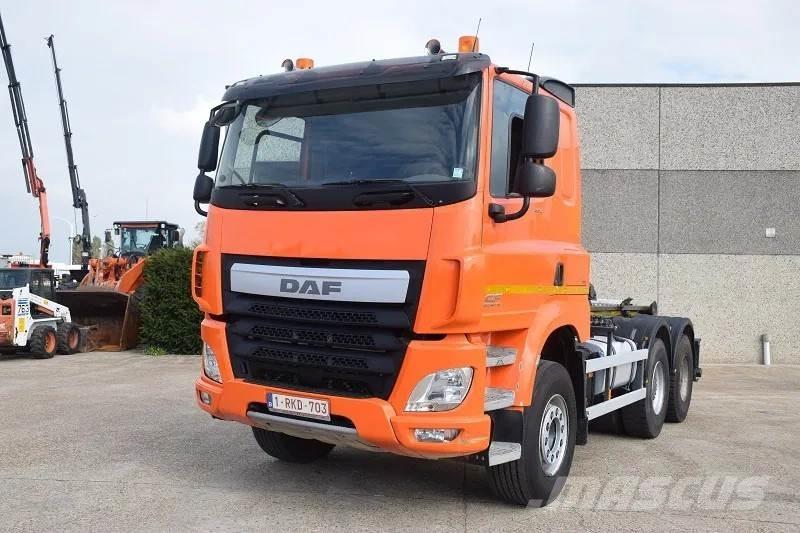 DAF CF 460 훅 리프트 트럭