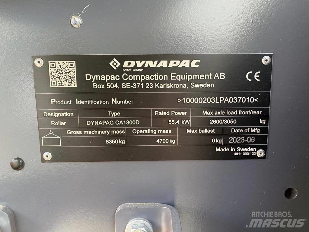 Dynapac CA 1300 D 싱글 드럼 롤러
