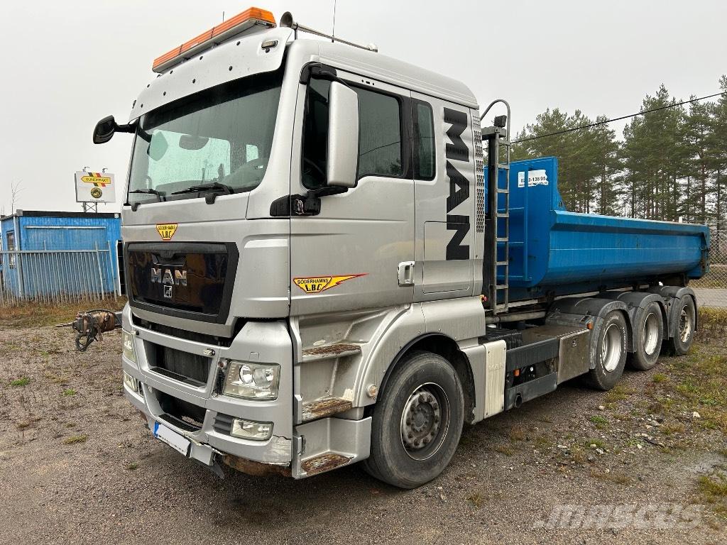 MAN TGX 35.540 훅 리프트 트럭