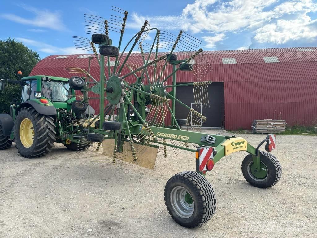Krone Swadro TC 880 갈퀴 및 테더