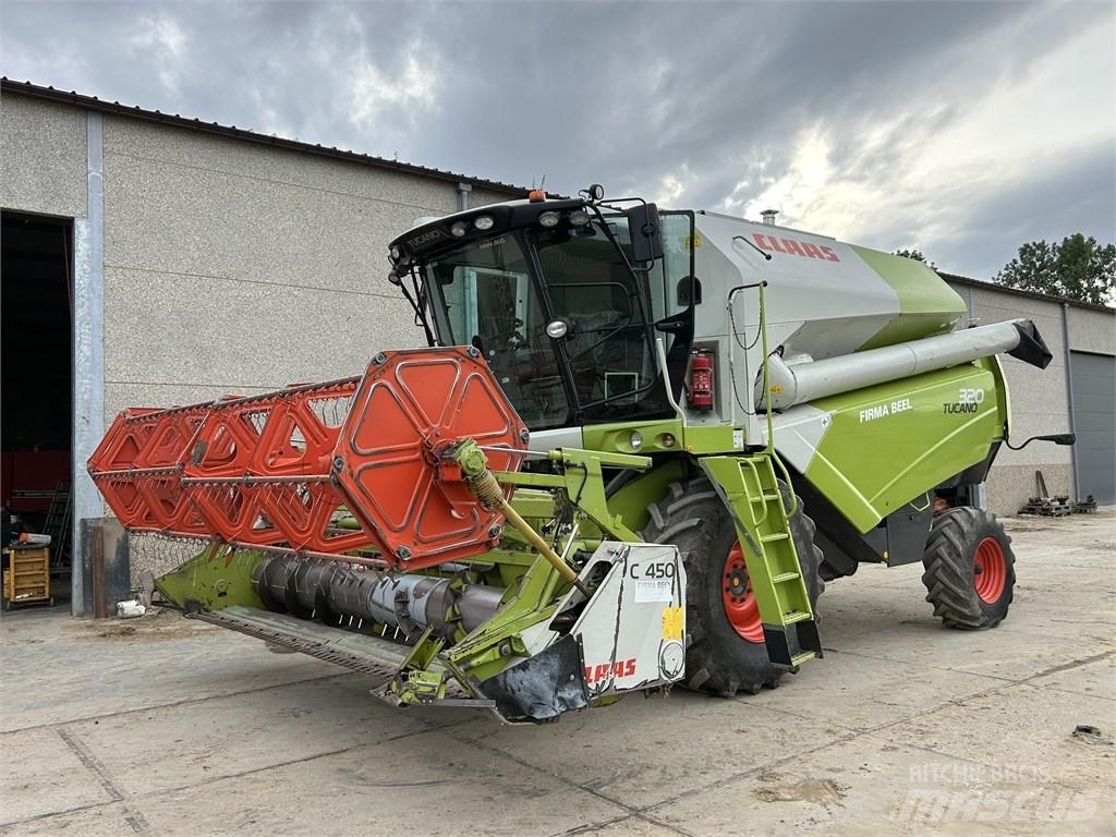 CLAAS Tucano 320 콤바인 수확기