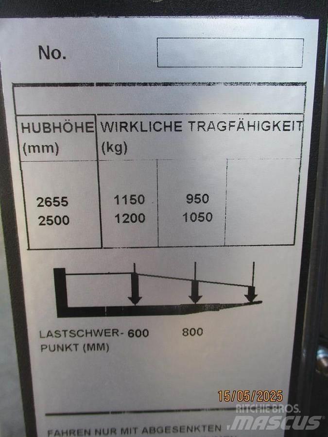 BT SWE 120 포크리프트