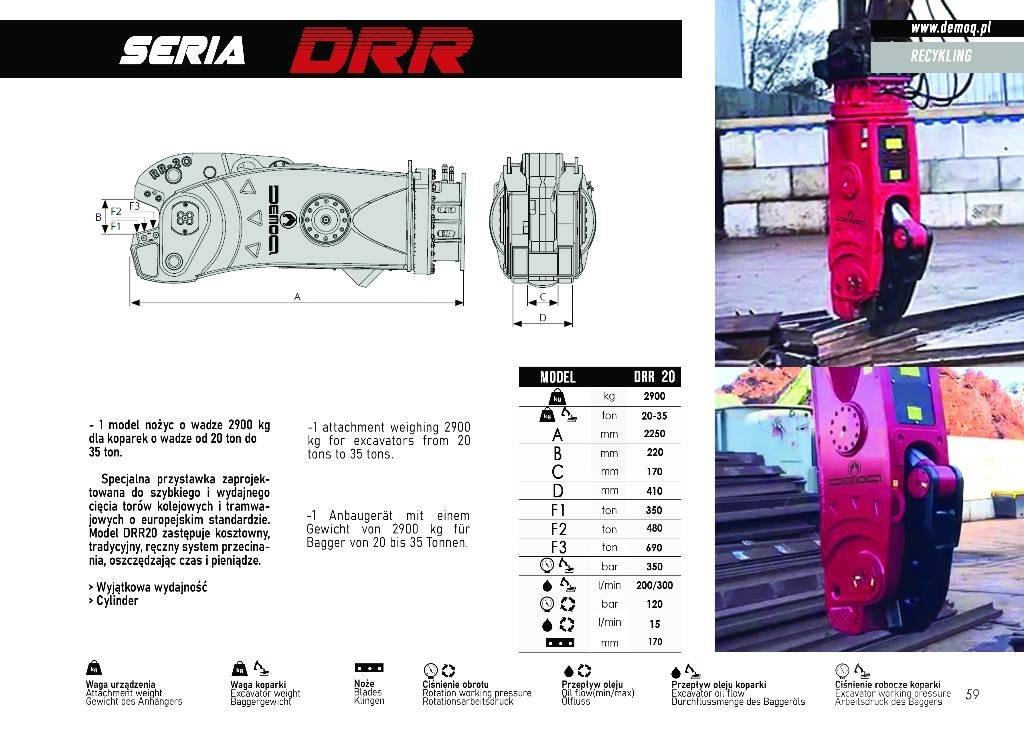  DEMOQ DRR20 절단기