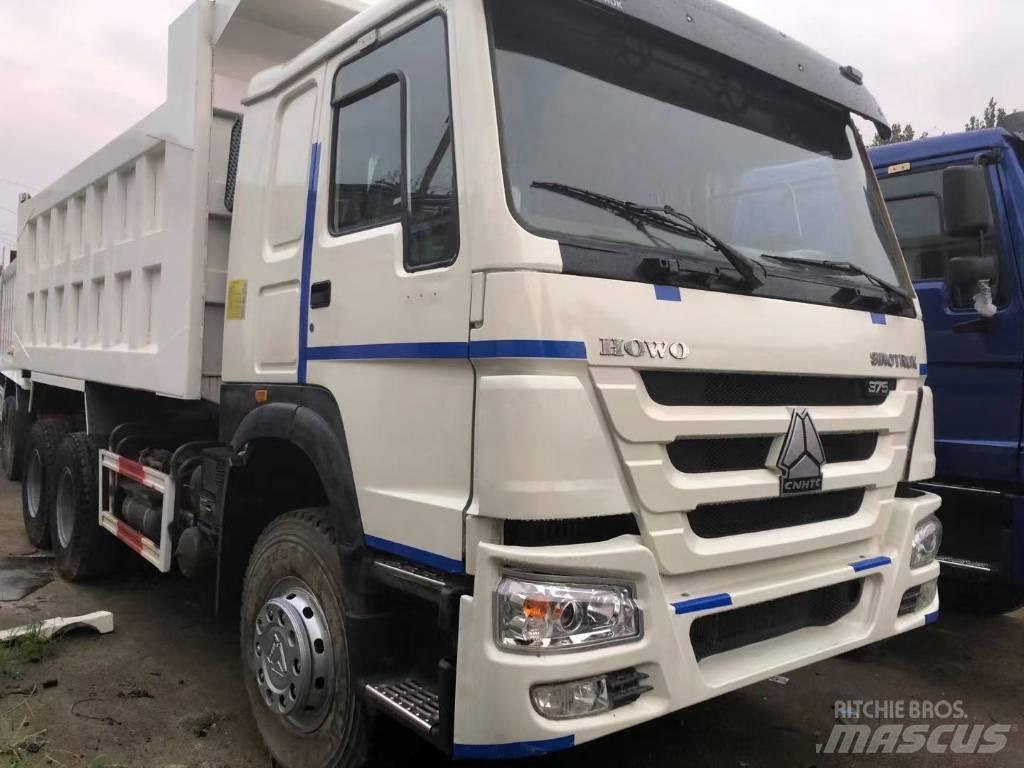 Howo 375 건설현장 덤프트럭