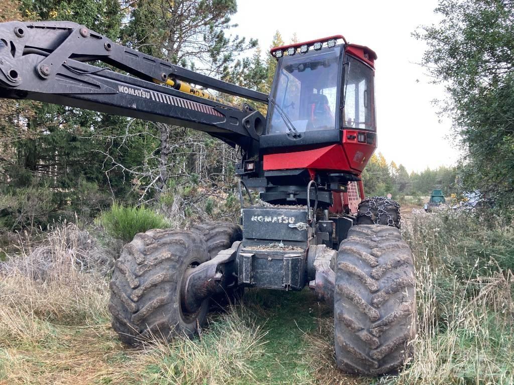 Komatsu 931.1 원목 하베스터