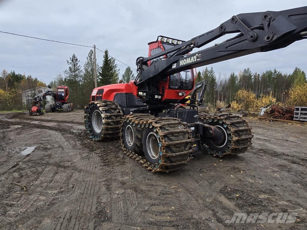 Komatsu 901.5 원목 하베스터