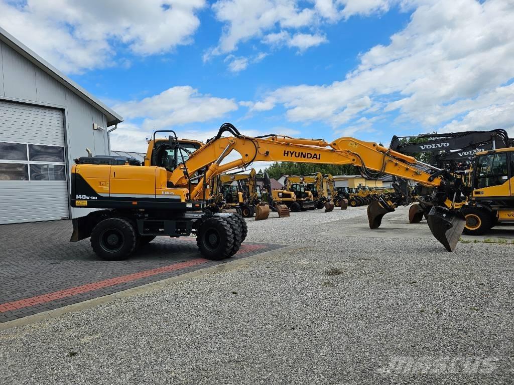Hyundai 140 W 9 A  휠 굴삭기