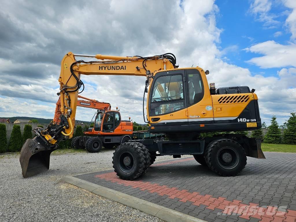 Hyundai 140 W 9 A  휠 굴삭기
