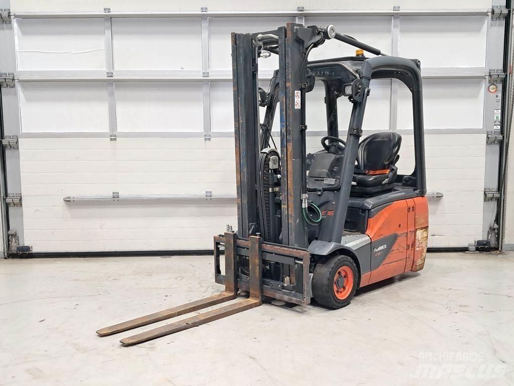 Linde E16C-02 전동 지게차