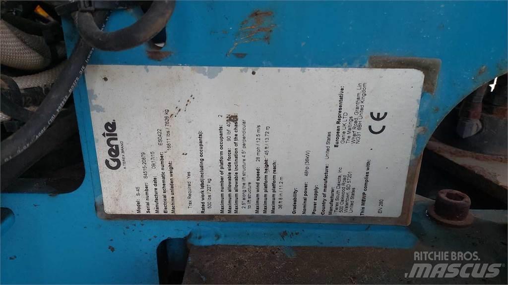 Genie S45TRAXG 기타 승강기와 플랫폼