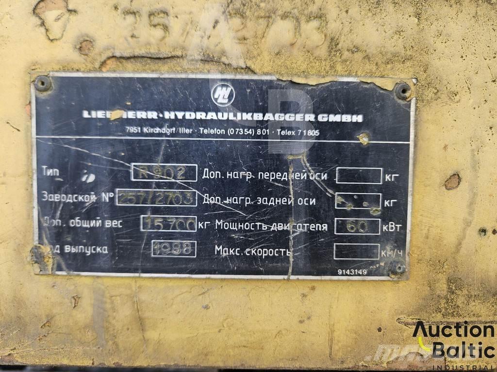 Liebherr R 902 대형 굴삭기 29톤 이상