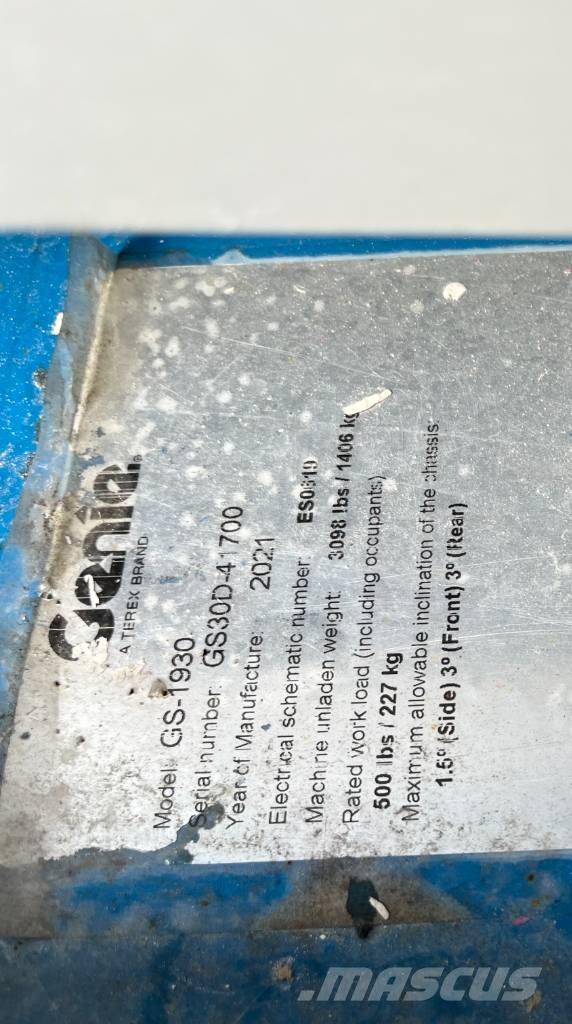 Genie GS 1930E-Drive 가위형 리프트