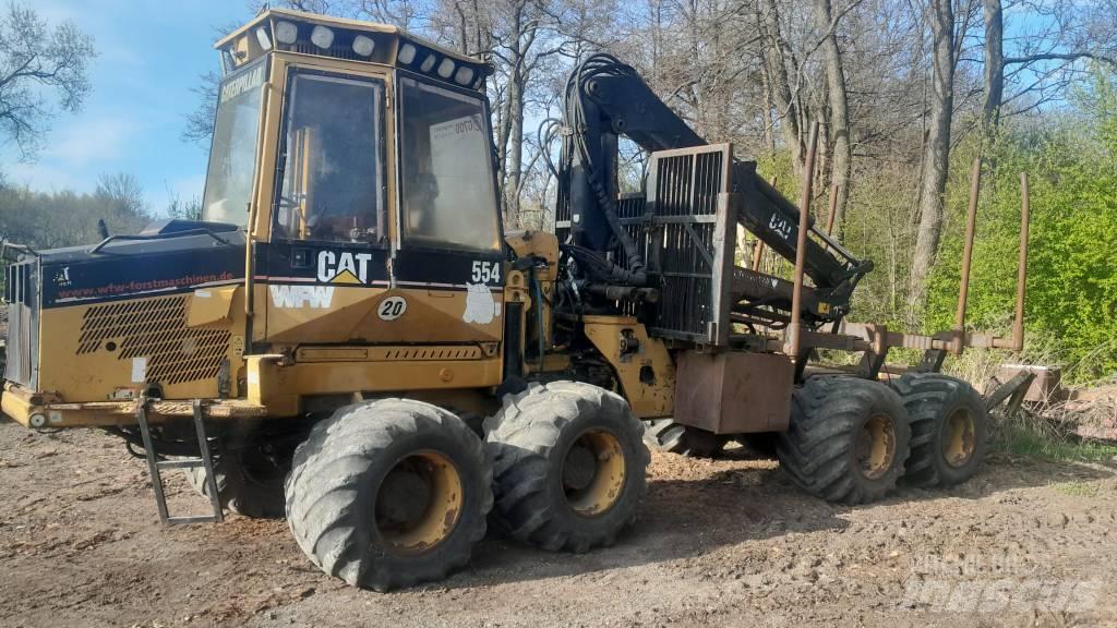 CAT 554 원목 포워더