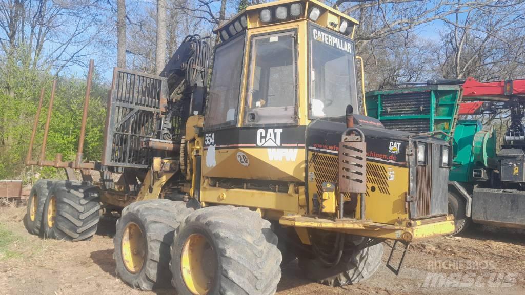 CAT 554 원목 포워더