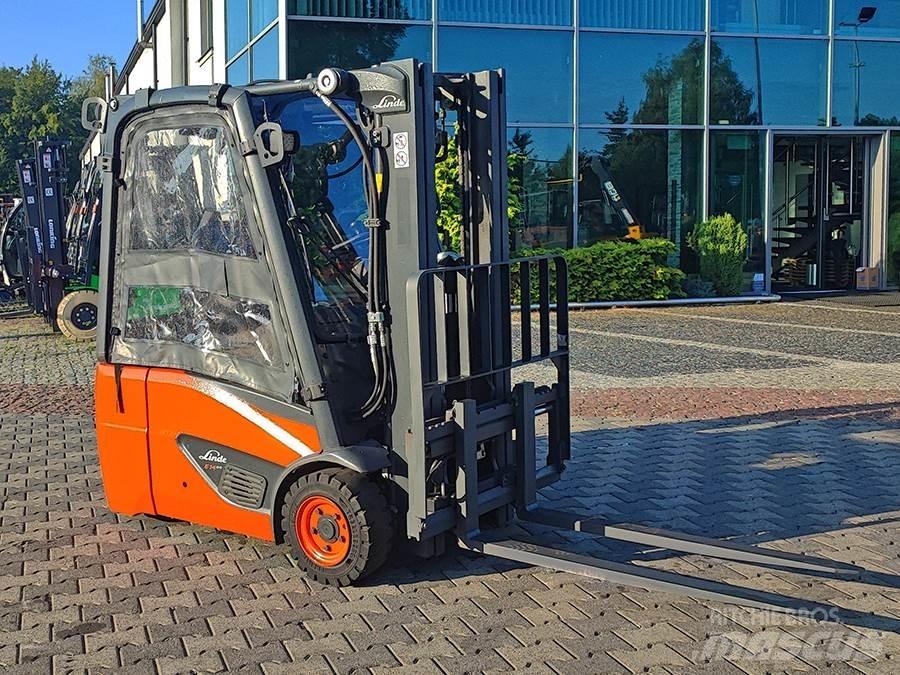 Linde E14-02 전동 지게차