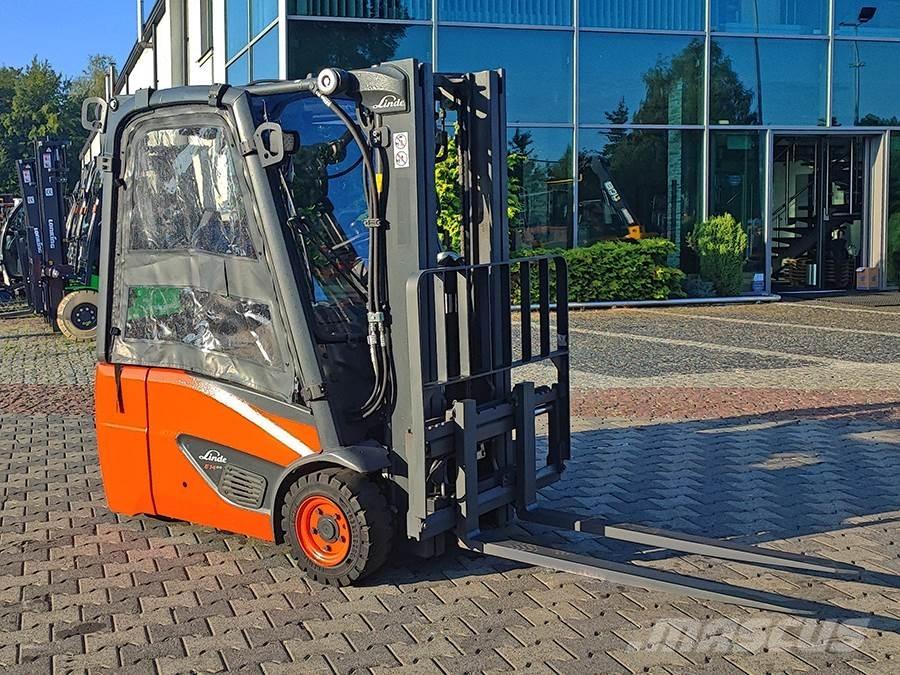 Linde E14-02 전동 지게차