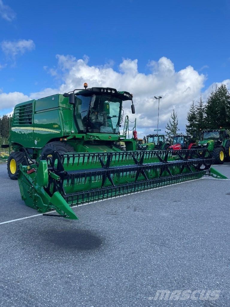 John Deere T 550 콤바인 수확기