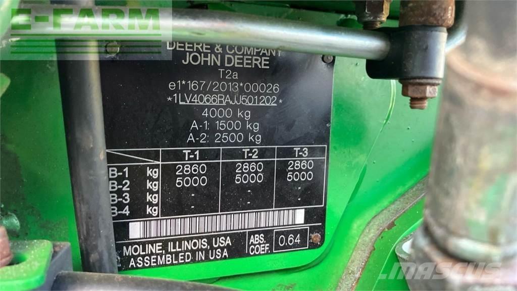 John Deere 4066R 트랙터