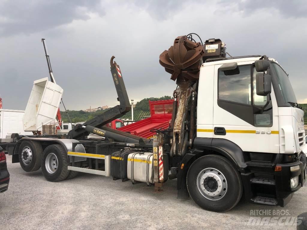 Iveco Stralis 350 케이블 리프트 탈착식 트럭