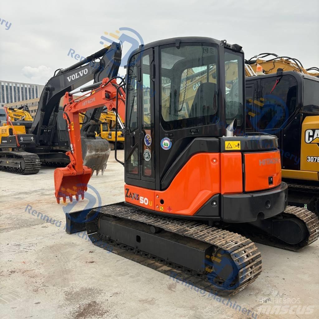 Hitachi ZX 50 소형 굴삭기 7톤 미만