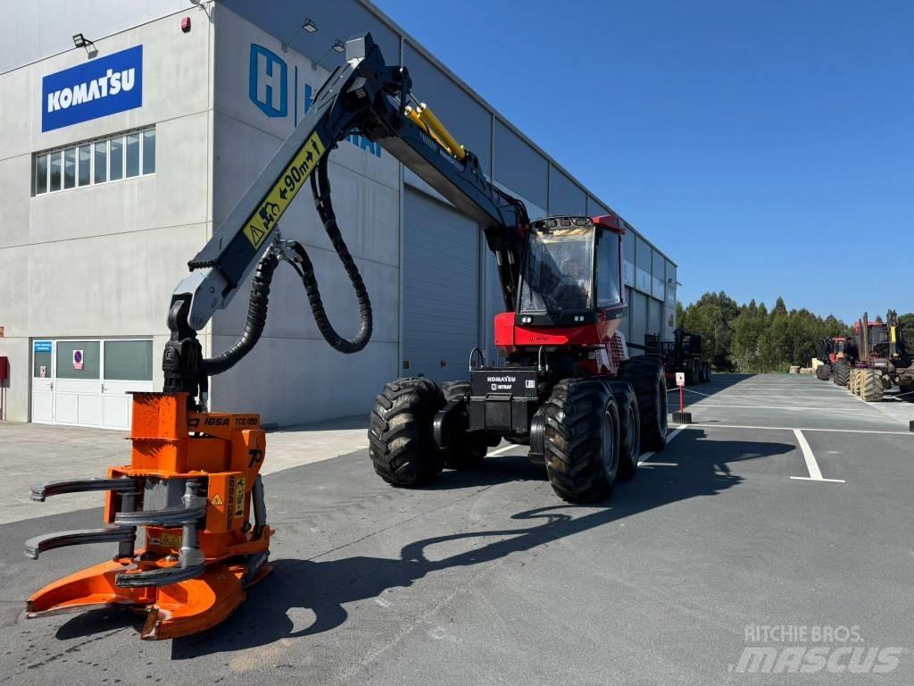 Komatsu 941 원목 하베스터