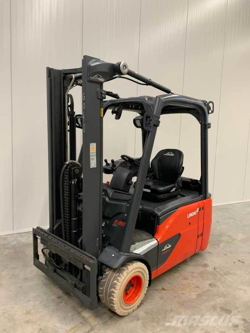 Linde E20L 전동 지게차