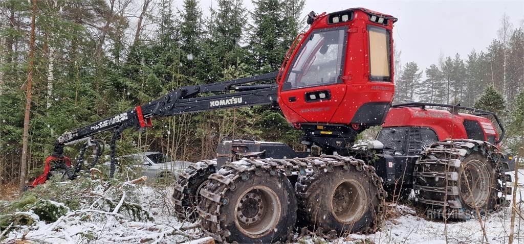 Komatsu 931 원목 하베스터