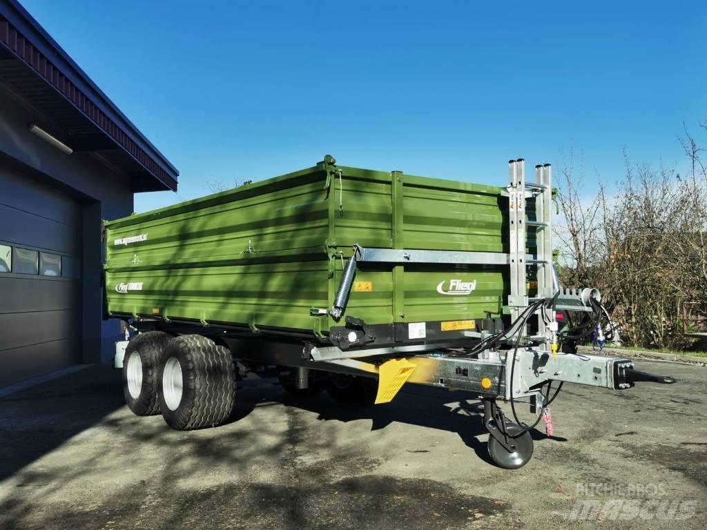 Fliegl TDK 80 -88 VR 스킵 로더 트레일러
