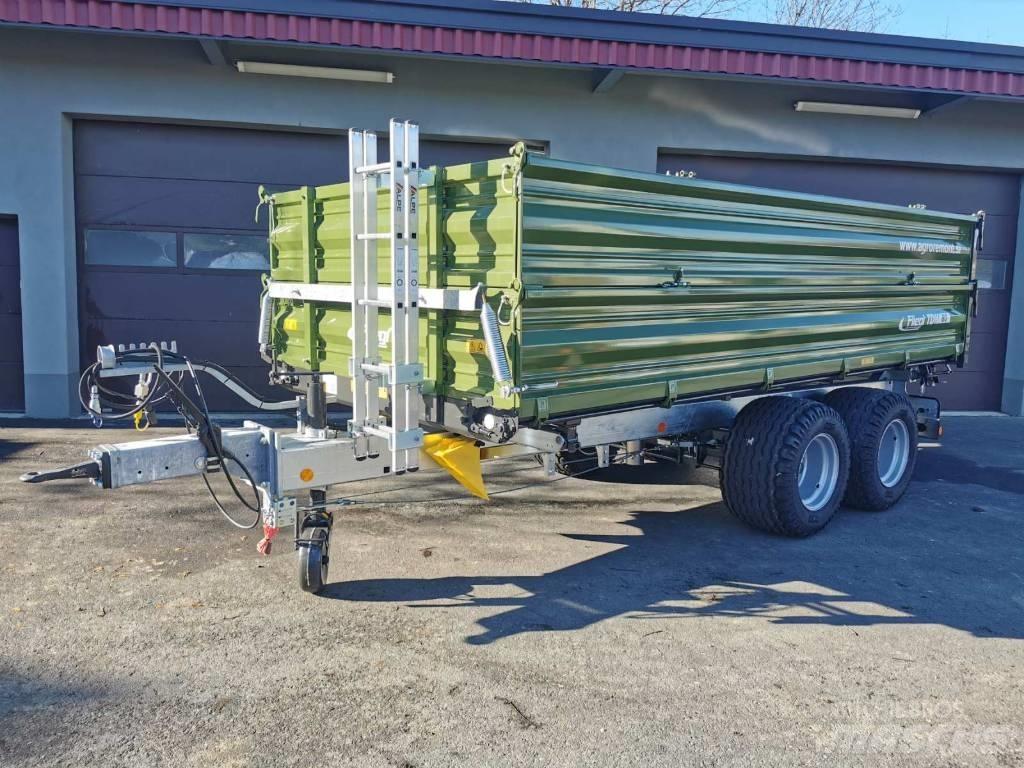 Fliegl TDK 80 -88 VR 스킵 로더 트레일러