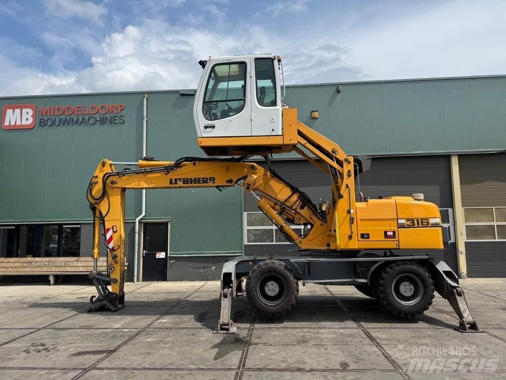 Liebherr A 316 폐기물/산업 처리기