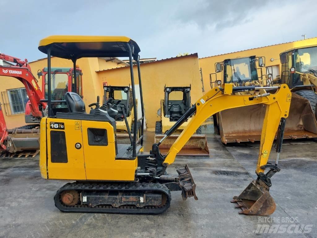 JCB 16 C 소형 굴삭기 7톤 미만