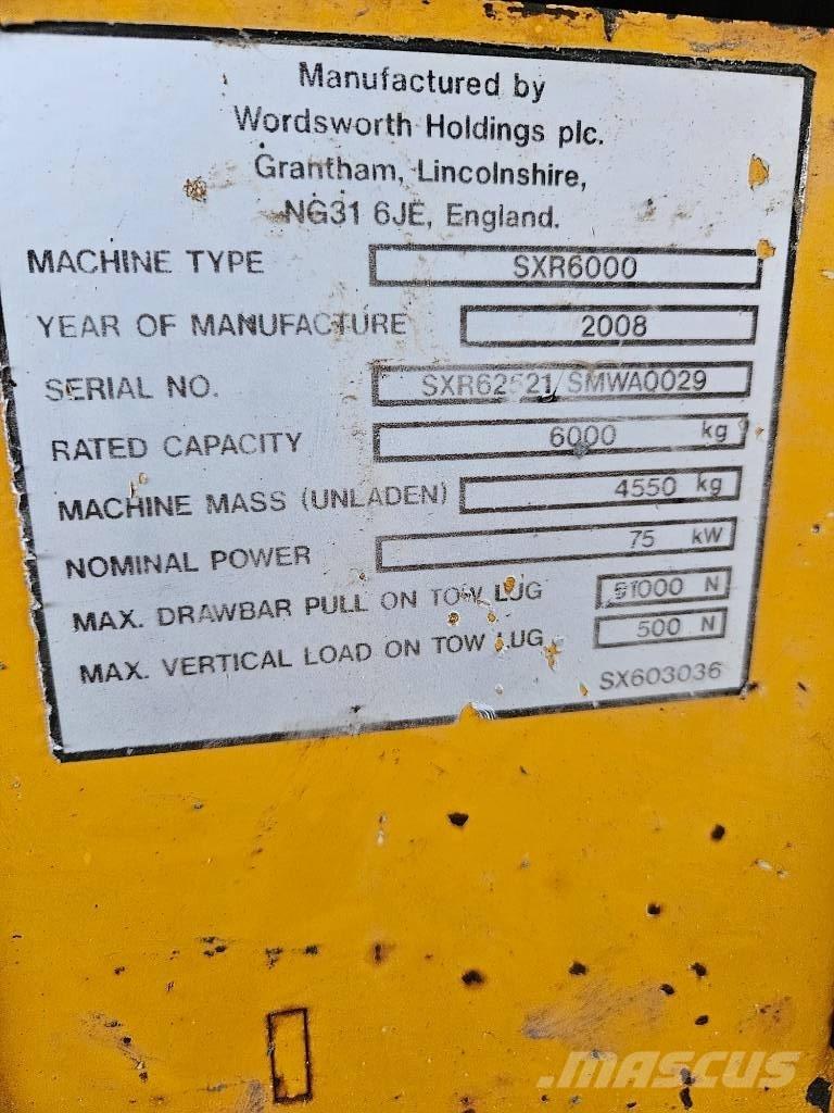 Barford SX R 6000 건설현장 덤프트럭