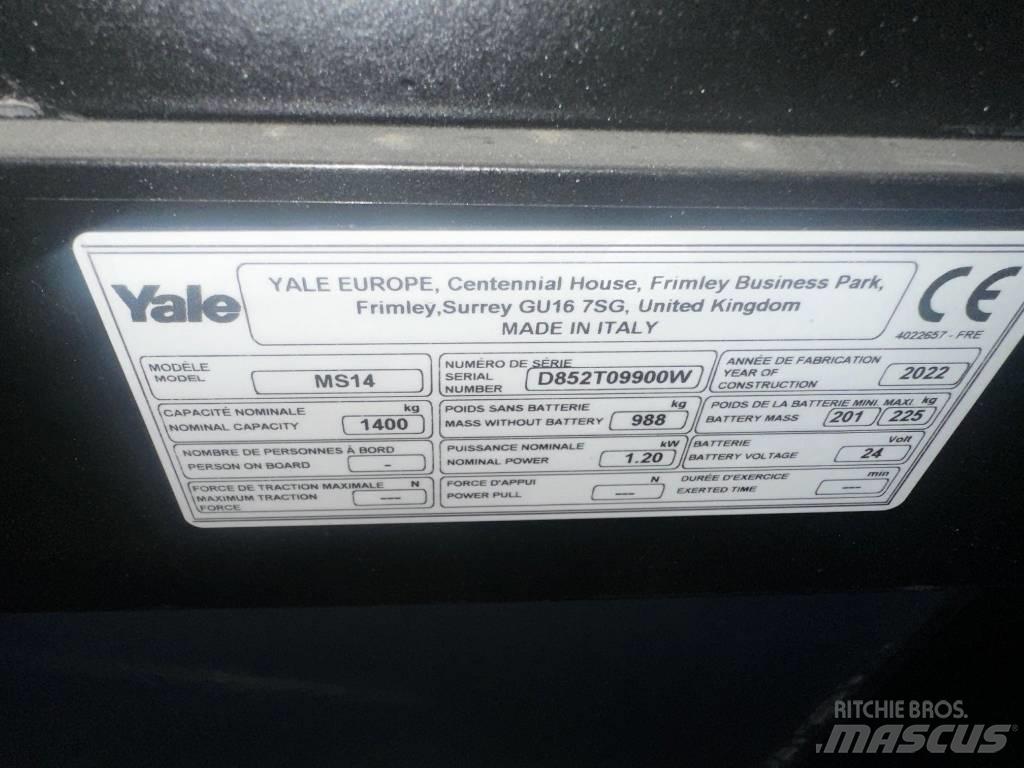 Yale MS 14 AC 포크리프트