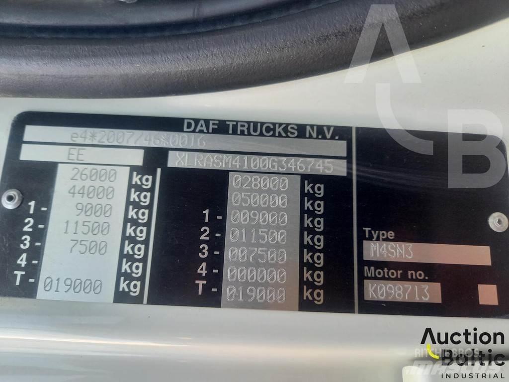 DAF CF 450 FAR 훅 리프트 트럭